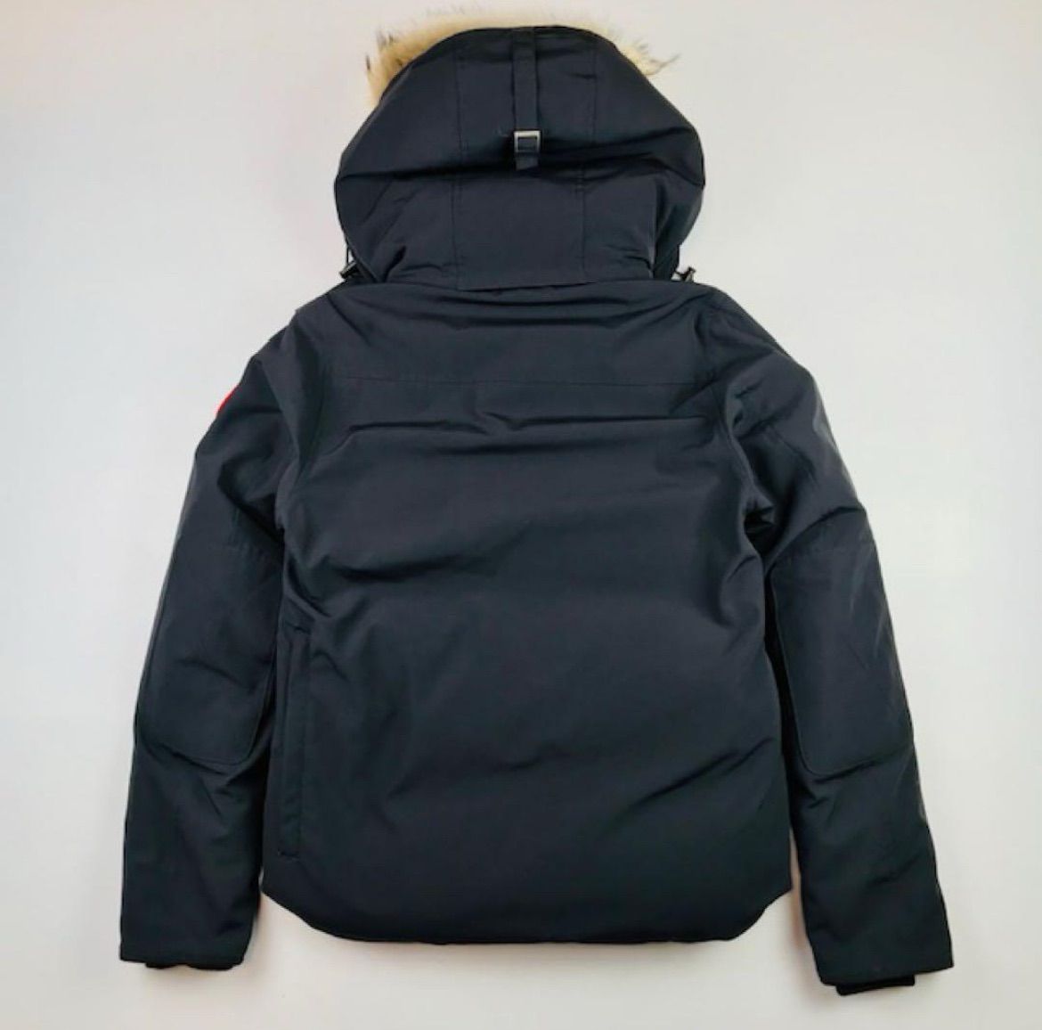 カナダグース ダウンジャケット ラッセルパーカー ブラック S カナダ