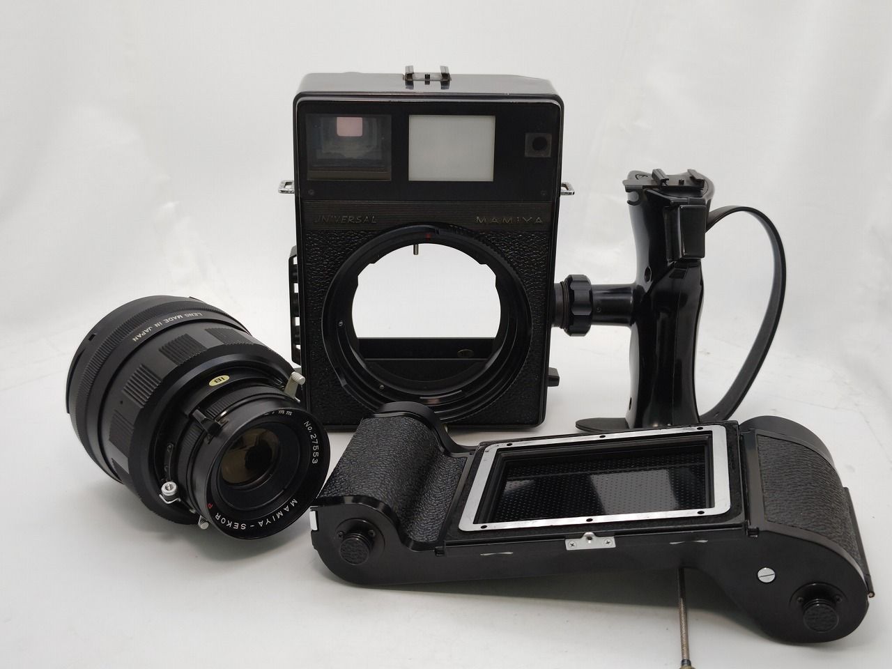 MAMIYA UNIVERSAL MAMIYA-SEKOR P 127ｍｍ F4.7 6ｘ9 ROLL FILM HOLDER グリップ付 マミヤ  ユニバーサル - メルカリ