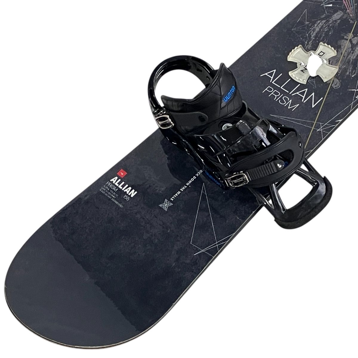 ALLIAN×MORROW アライアン バインディング付スノーボードセット