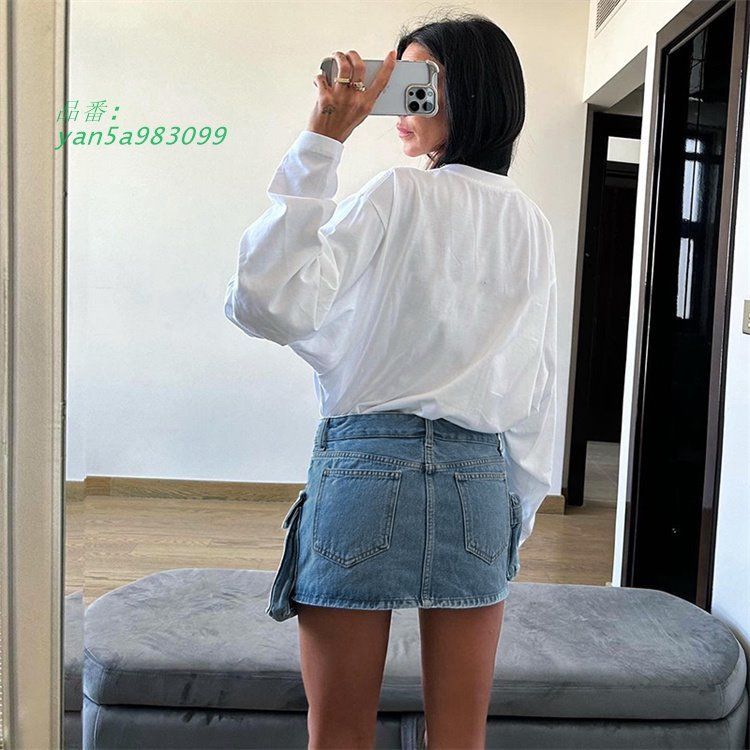 デニムミニスカート韓国ファッ yan5a983099