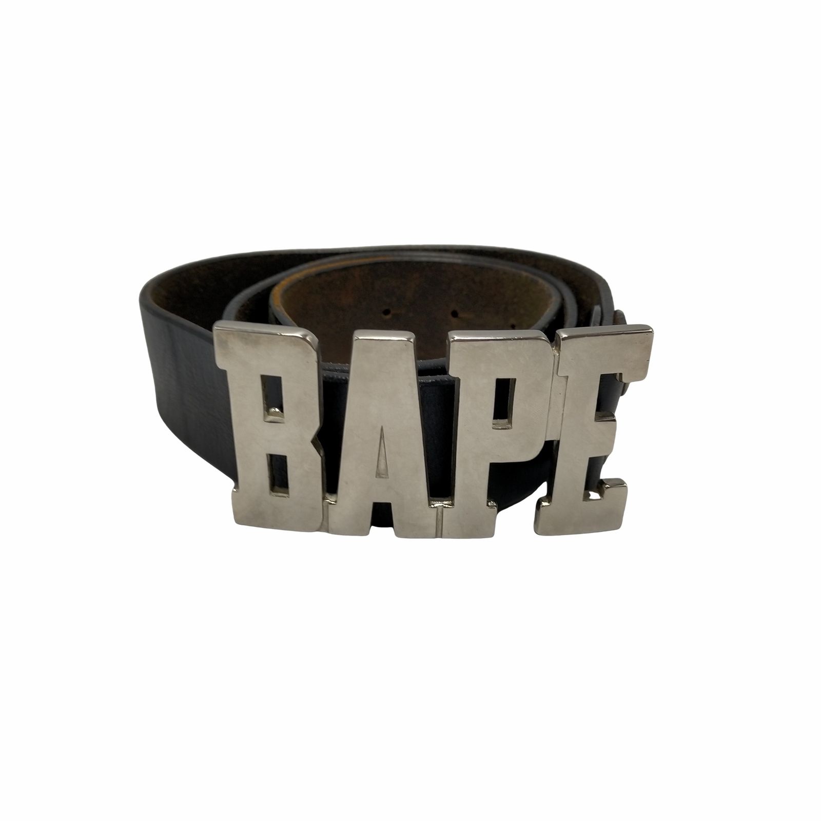 【 A BATHING APE 】BAPEロゴ ベルトバックル A BATHING APE 】BAPEロゴ ベルトバックル