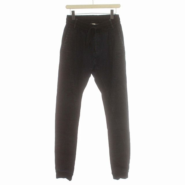 エーエフオム A.F HOMME ARTEFACT デニムパンツ ジョガーパンツ 立体裁断 テーパード パンツ 2 M インディゴ /G