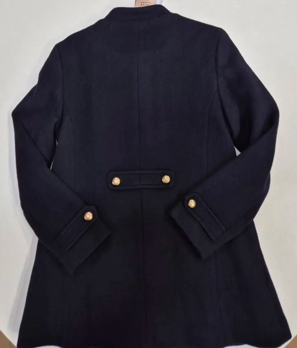 未使用✨ポンポネットジュニア　165 ダッフルコート　ネイビー　お受験　LL pom ponette junior（ポンポネット ジュニア） ダッフルコート コート