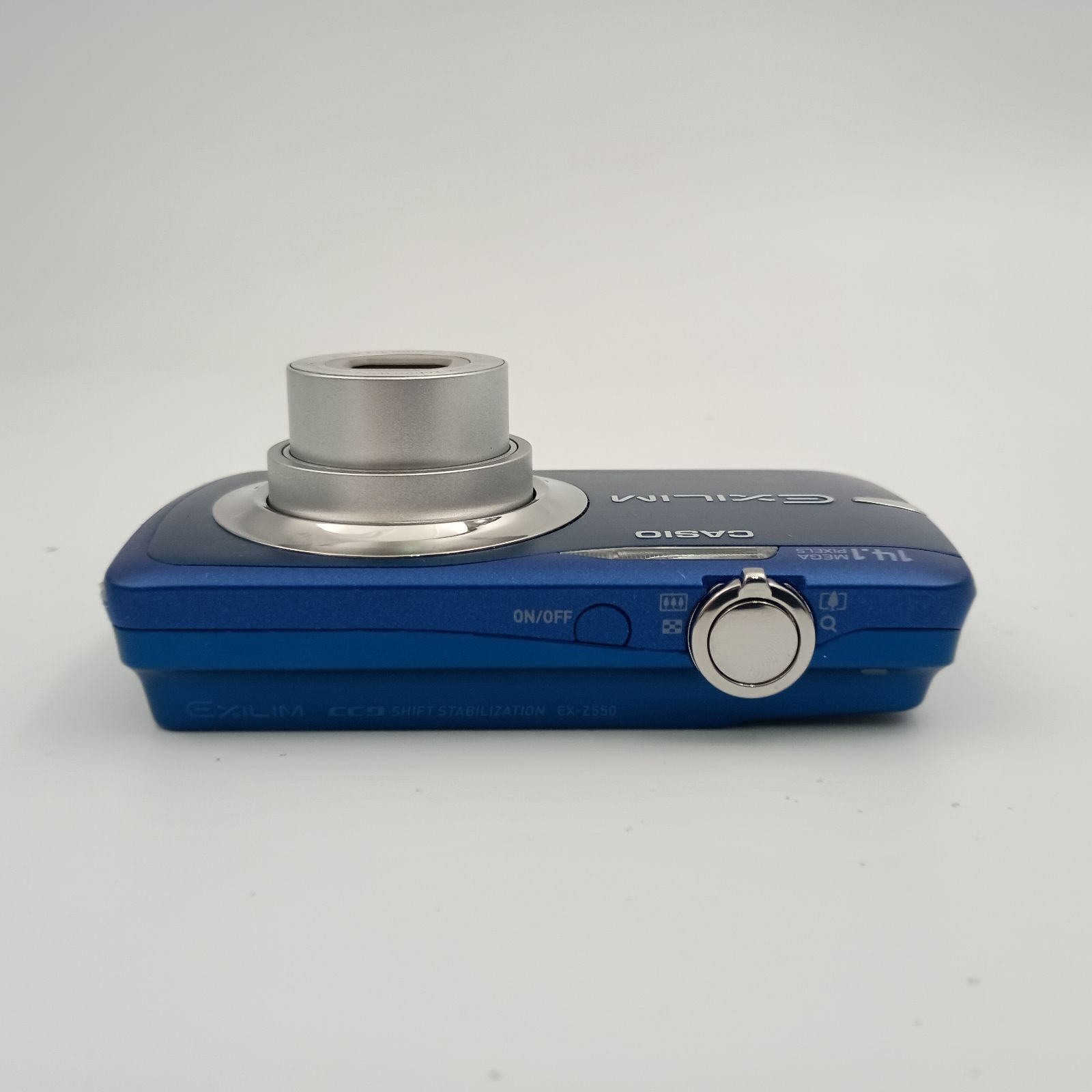 CASIO EXILIM EX-Z550 Compact DIGITAL Camera Blue 青 カシオ