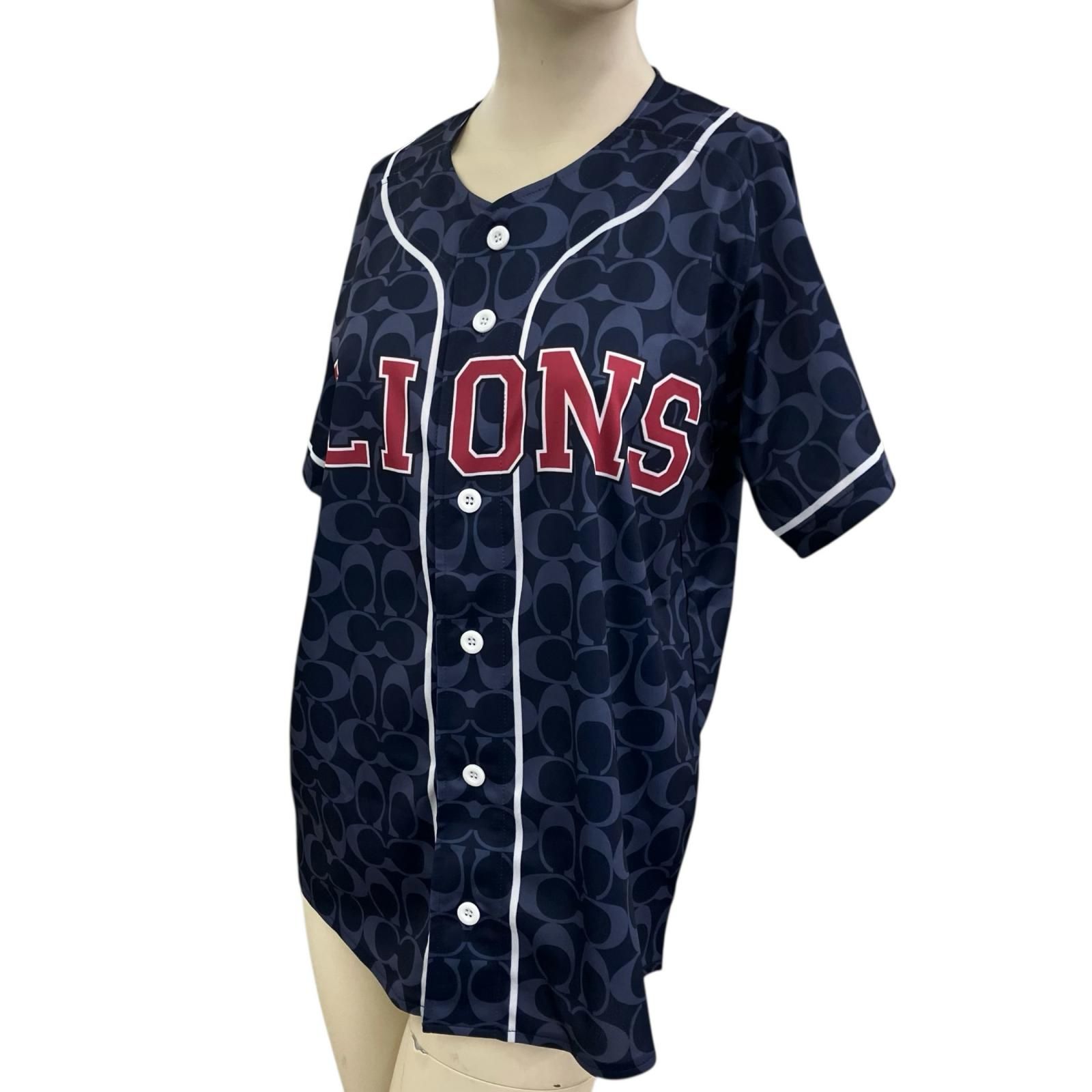 LIONS ユニフォーム COACHネイビー 186000 COACH コーチ 西武ライオンズ ユニフォーム S ネイビー