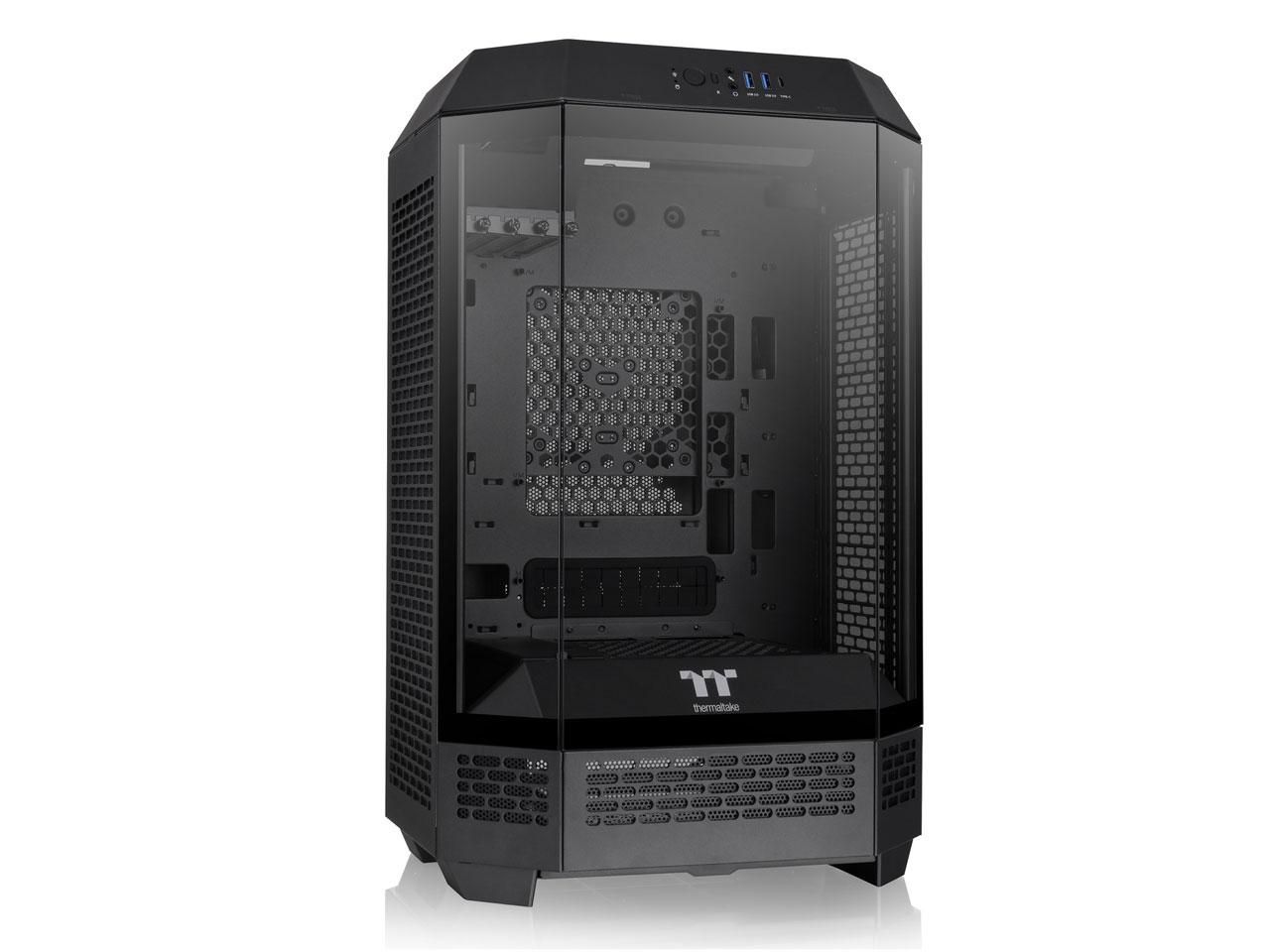 【新品・2営業日で発送】Thermaltake CA1Y400S1WN00 PCケース Micro ATX ／Mini-ITX The Tower 300 Black CA-1Y4-00S1WN-00