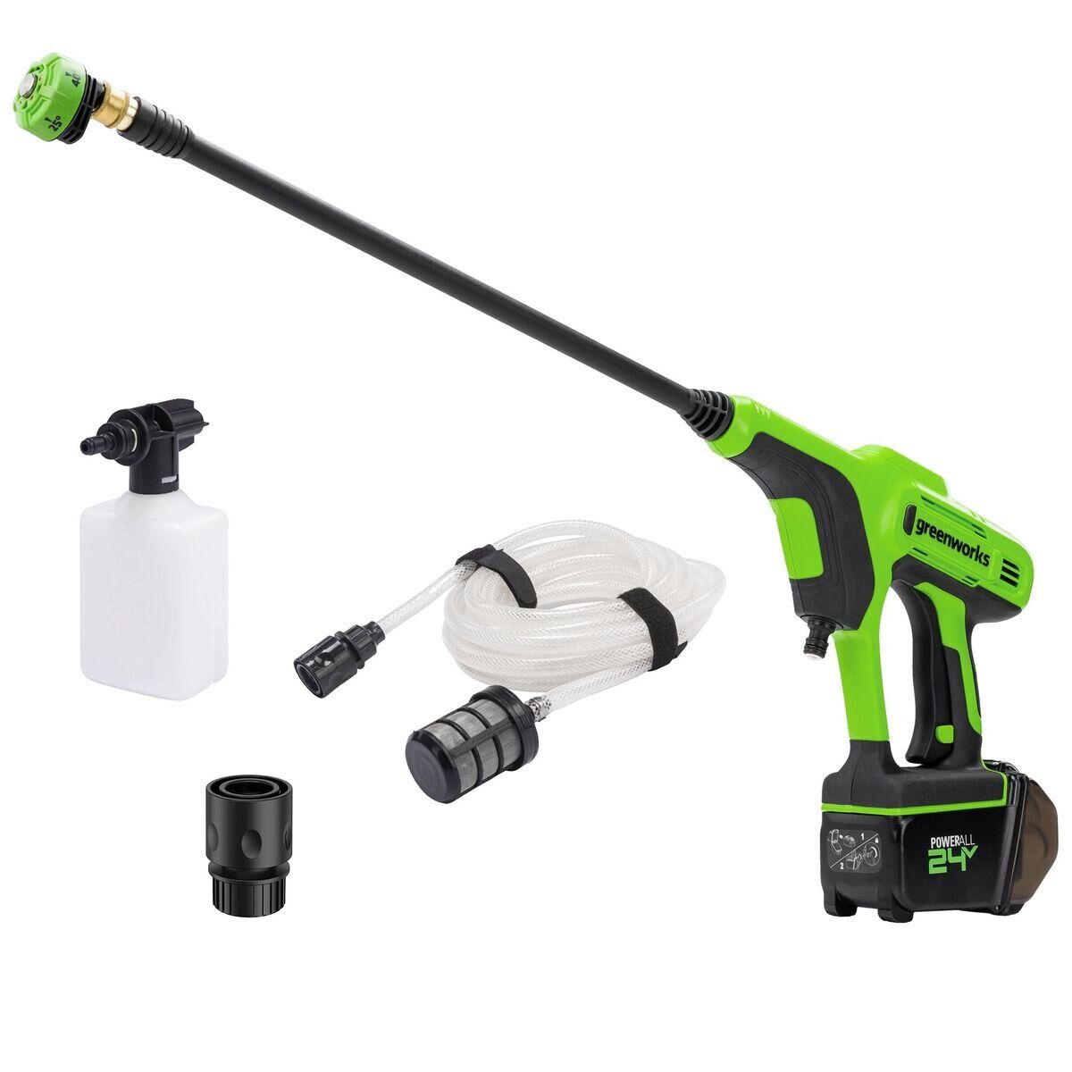 コストコ商品!Greenworks 24V 600PSI ポータブル高圧洗浄機 ct55152