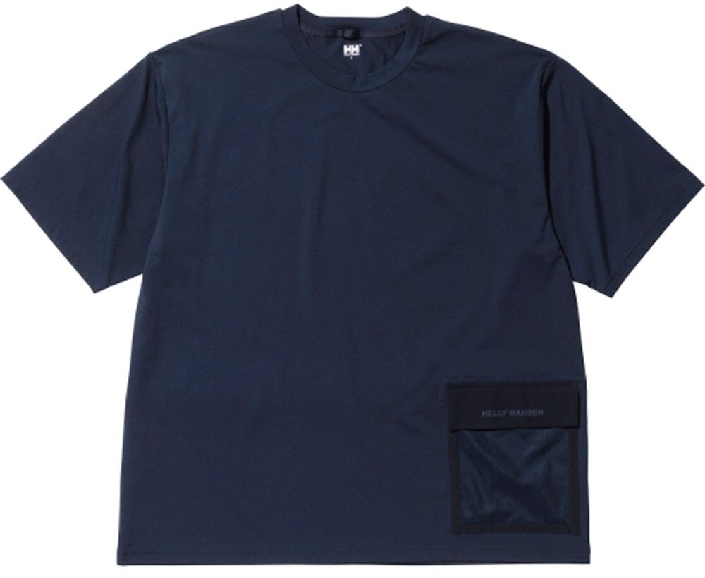 ヘリーハンセン Helly Hansen アウトドア ショートスリーブアンヒビアスポケットティー メンズ レディース S/S Amphibious Pocket Tee 半袖 半そで Tシャツ ティーシャツ HOE62317 DN Dネイビー