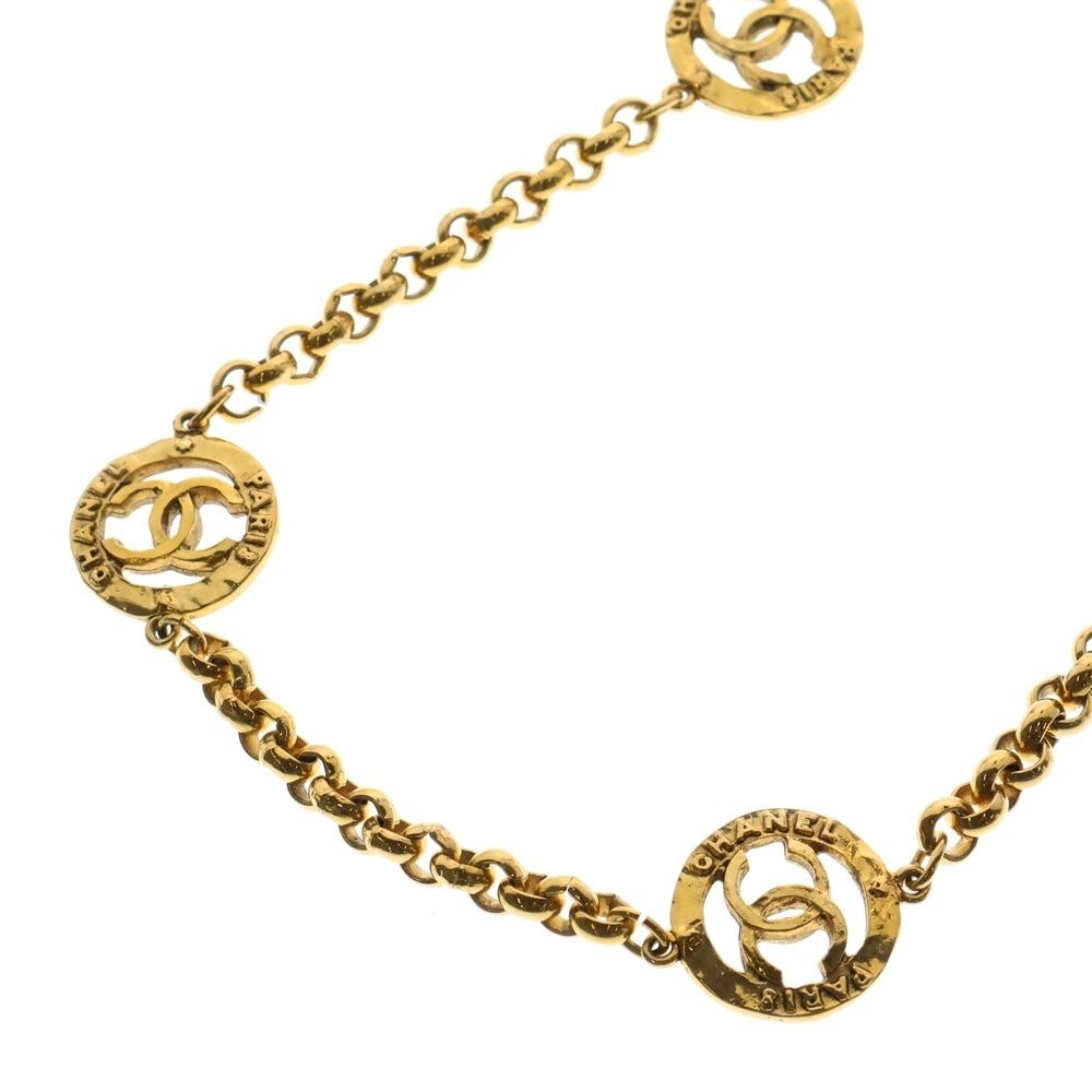 シャネル　CHANEL　カフリンクス　マトラッセ　ココマーク　ゴールド　GP CHANEL シャネル カフス GP ゴールド ココマーク アンティーク