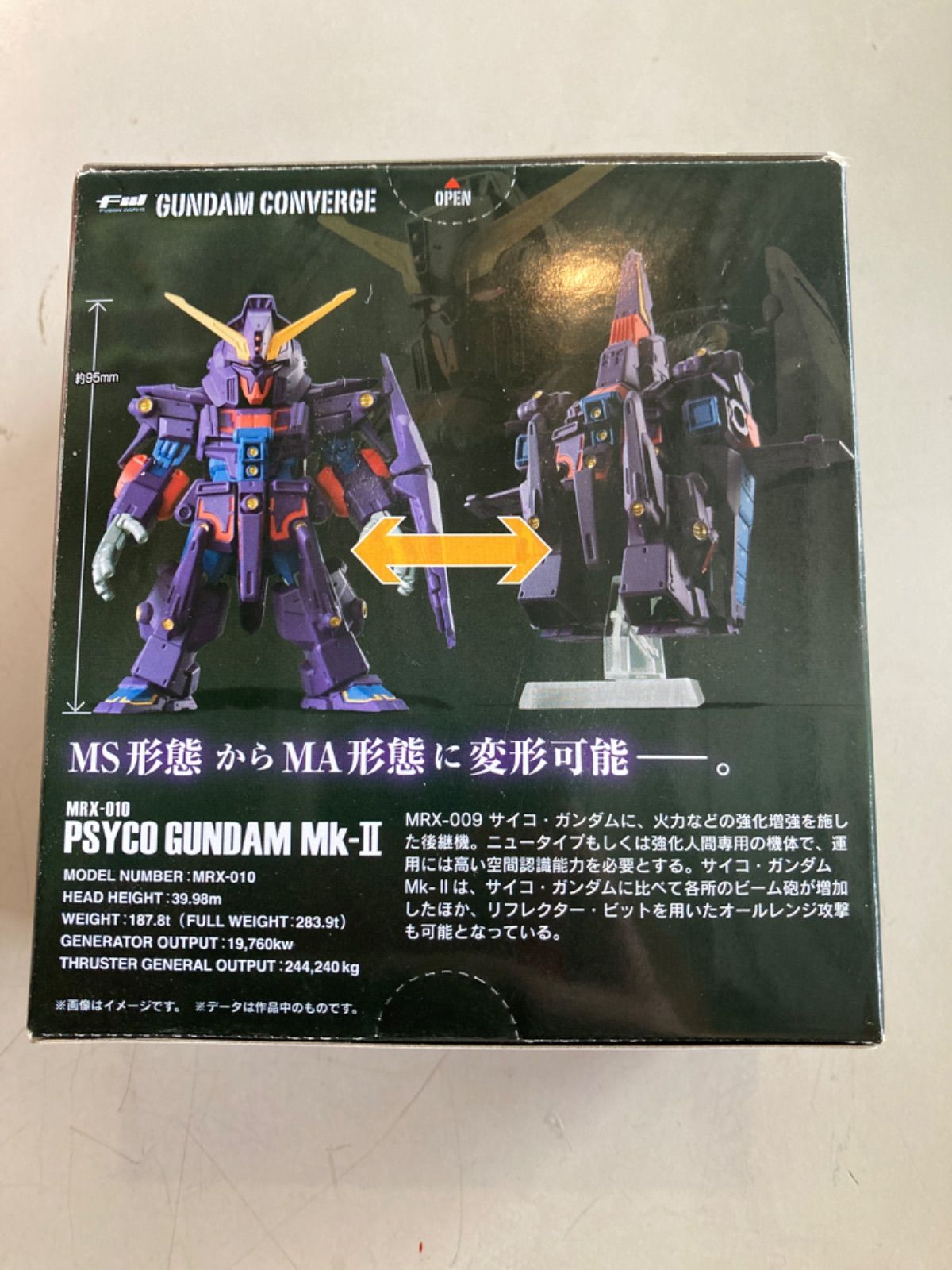 FW GUNDAM CONVERGE EX22 サイコ・ガンダムMk-II - リサイクルショップ