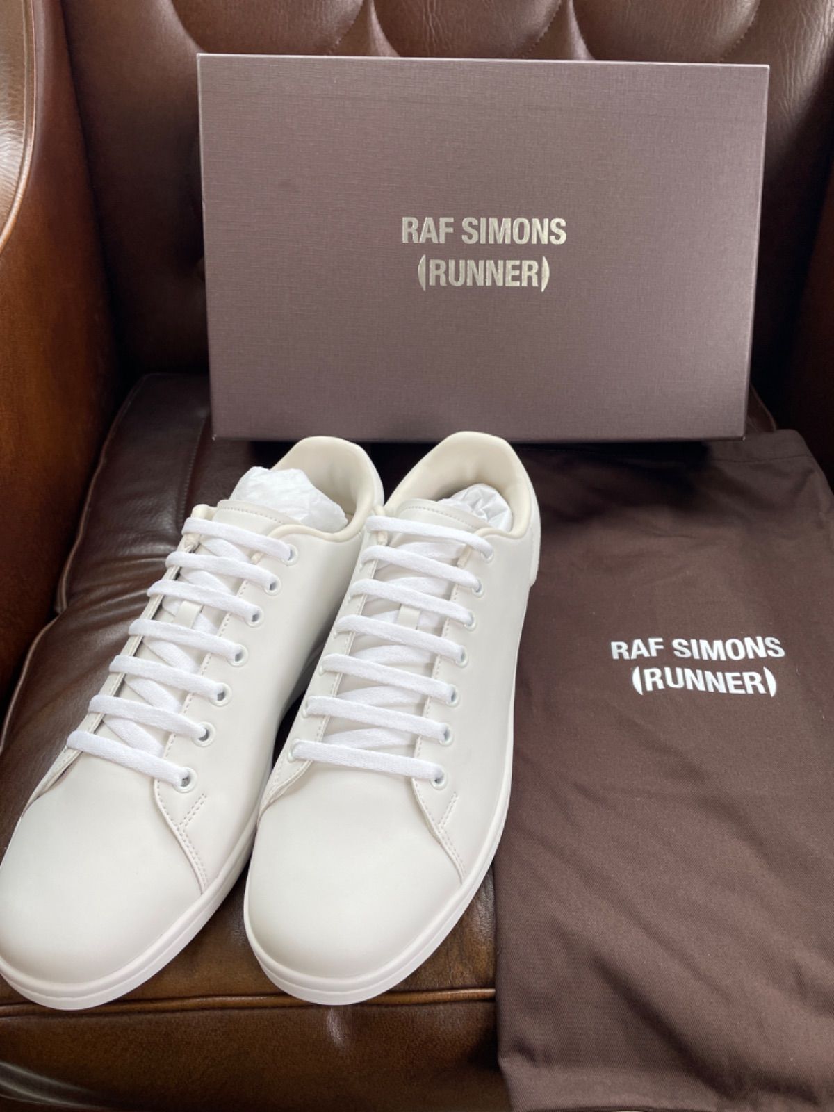 RAF SIMONS ラフシモンズ スニーカー ホワイト オリオン サイズ41 