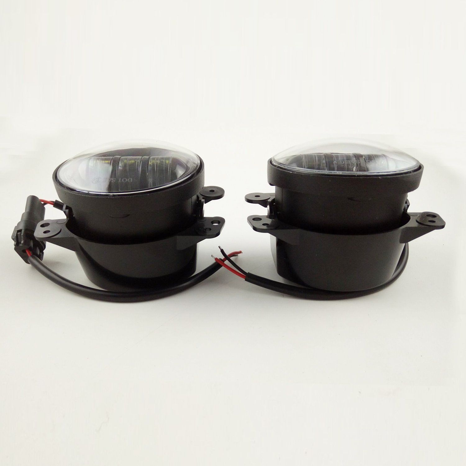 ハーレー LEDヘッドライト 高輝度 ホワイト 4インチ hi/loビーム 60W