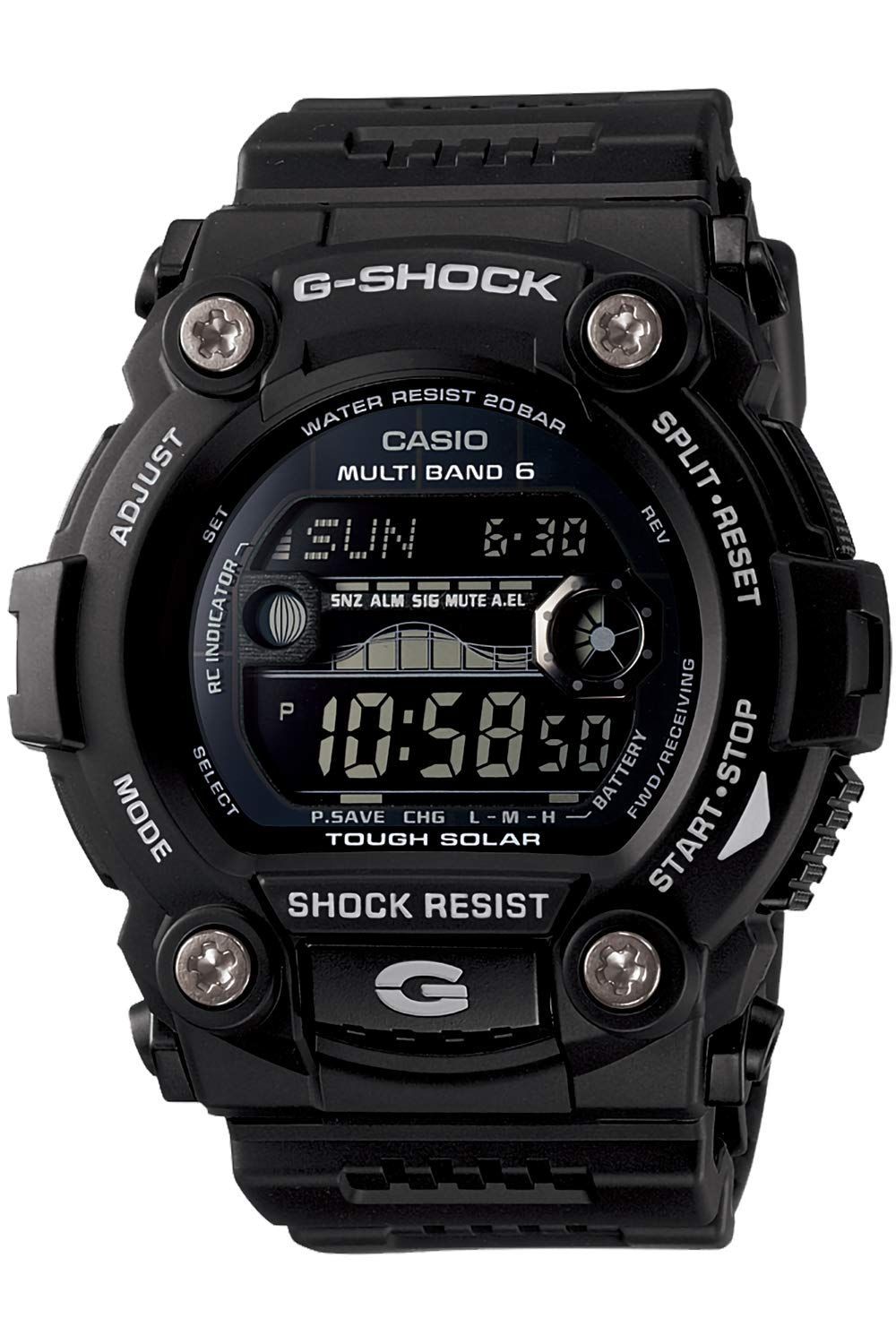 【人気商品】GW-7900B-1JF 【国内正規品】電波ソーラー ジーショック メンズ 腕時計 ブラック [カシオ]