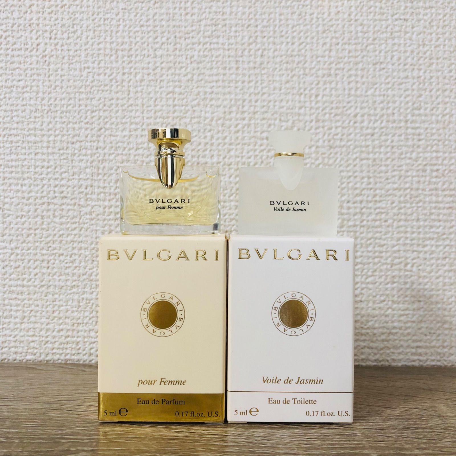 10M-716 BVLGARI ブルガリ ミニ香水 2点セット ジャスミン 10M-716 BVLGARI ブルガリ ミニ香水 2点セット ジャスミン