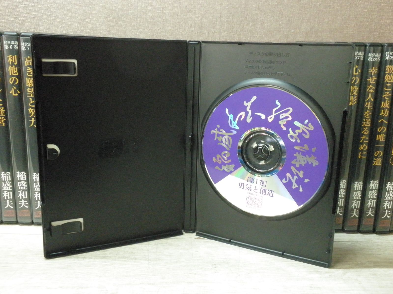 CD】稲盛和夫 経営講話［33巻セット］第1～29、31、32、34、35巻