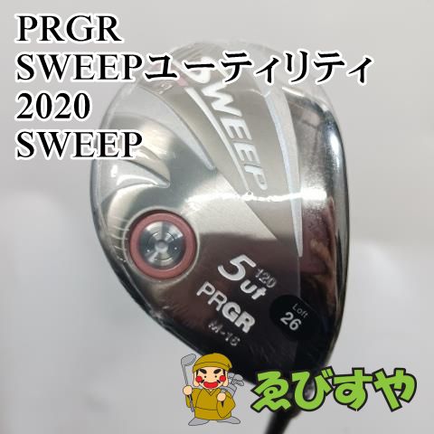 入間【新品・展示未使用品】 レディースユーティリティ プロギア PRGR 5UT SWEEPユーティリティ 2020 SWEEP M-30 26[5803]