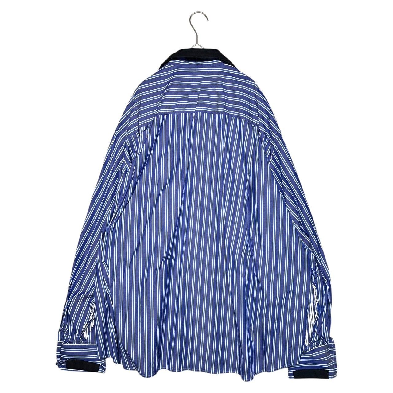 sacai(サカイ) 20SS Layered poplin striped shirt レイヤード 