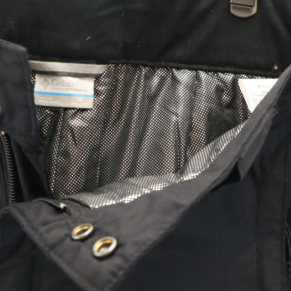 【珍品】US Columbia 黒 スキー スノーボード ビブパンツ XL Columbia コロンビア スキー ビブ パンツ 黒 珍品】US Columbia 黒