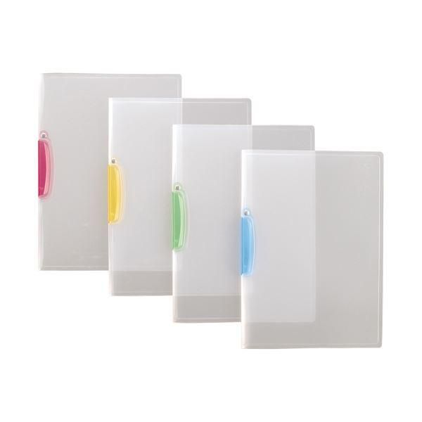 (まとめ）ビュートン ウィングクリップF WCF-A4S-CLG LGR 10冊〔×5セット〕
