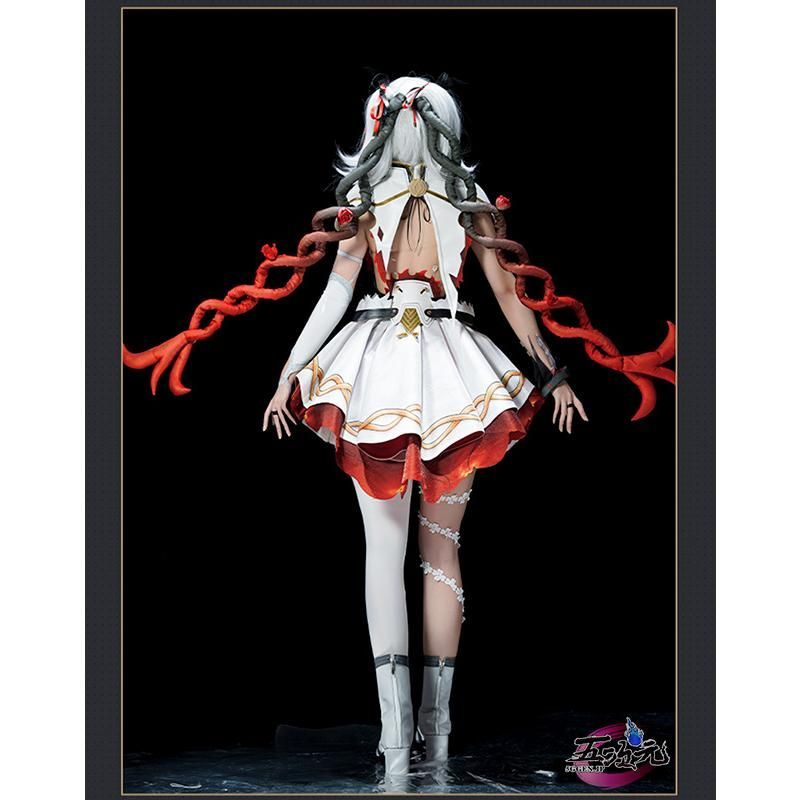 新発売 UWOWO 鳴潮 コスプレ ツバキ 衣装 ※ウィッグ 靴 追加可能