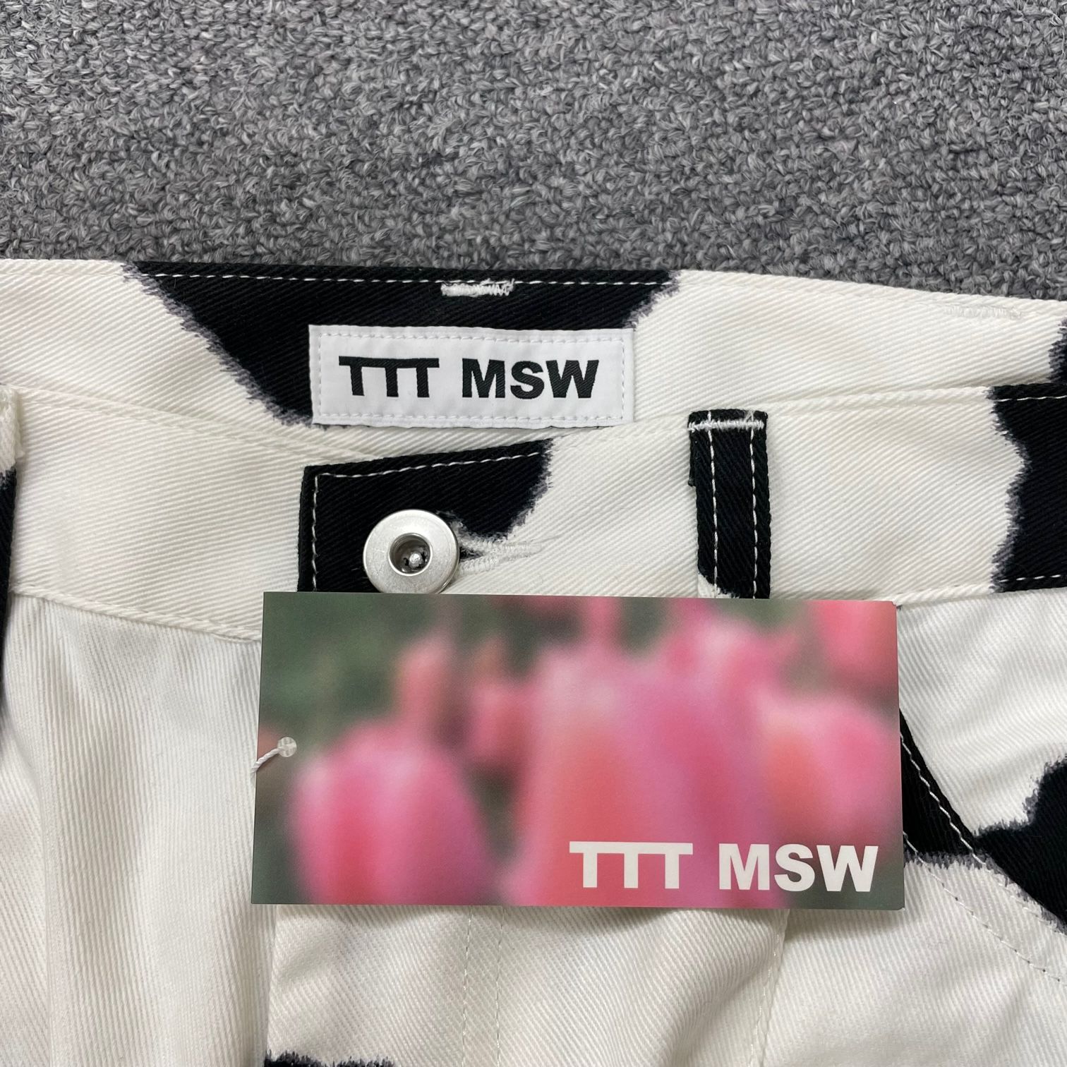 定価26400円 未使用 TTT MSW 21AW Holstein Work Pants ホルスタイン