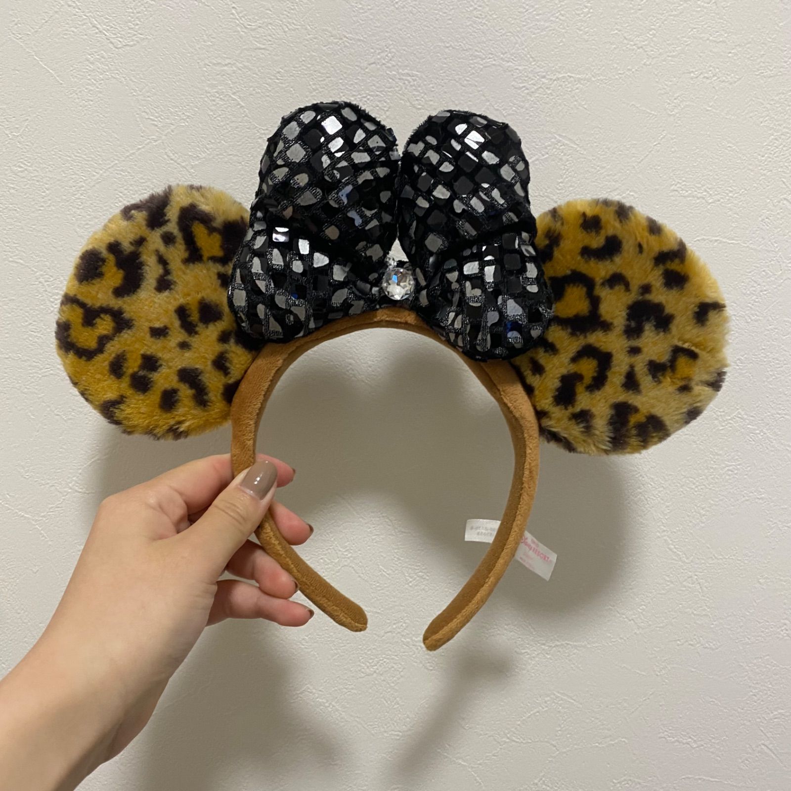 ディズニー カチューシャ ヒョウ柄 ミニー ディズニー カチューシャ ヒョウ柄 ミニー