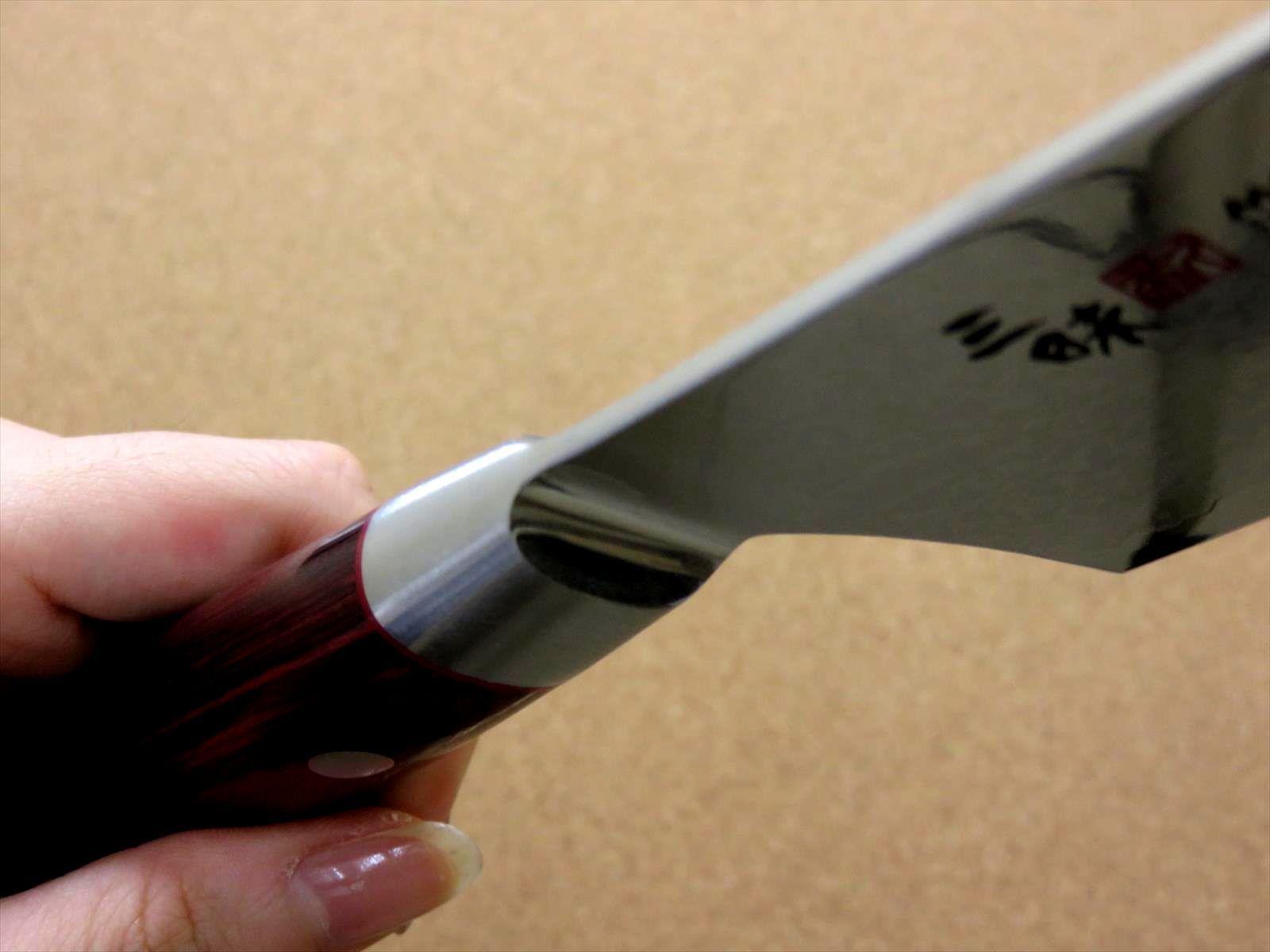 関の刃物 筋引包丁 240mm 三昧 クラシック プロ ダマスカス 紅蓮 刺身