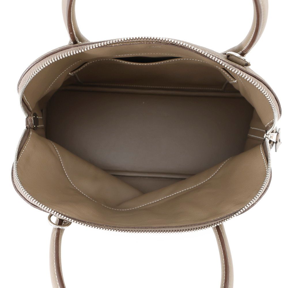 エルメス ボリード31 トリヨン エトゥープ シルバー金具 D刻印芦屋