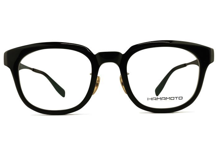 ハマモト HAMAMOTO HT-346 日本製 ht1 アセテート チタン ウェリントン 軽量 メガネ めがね 眼鏡 新品 送料無料 50□22