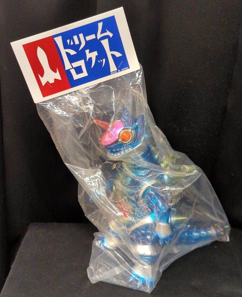 DREAM ROCKT 怪獣ロボット クリアブルー成型