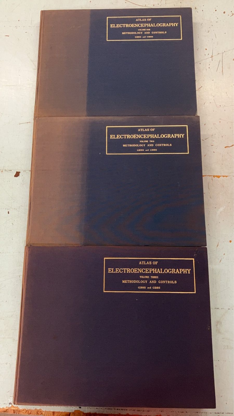 ATLAS OF ELECTROENCEPHALOGRAPHY Vol.1 2 3 計３冊セット C273上-16