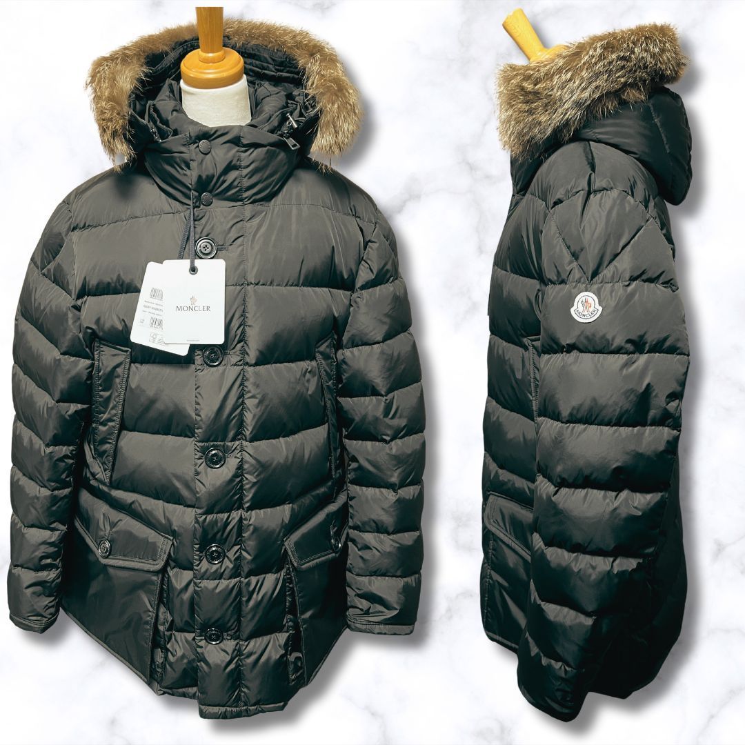 ☆未使用☆MONCLER CLUNY クルーニー コヨーテファー ダウンジャケット