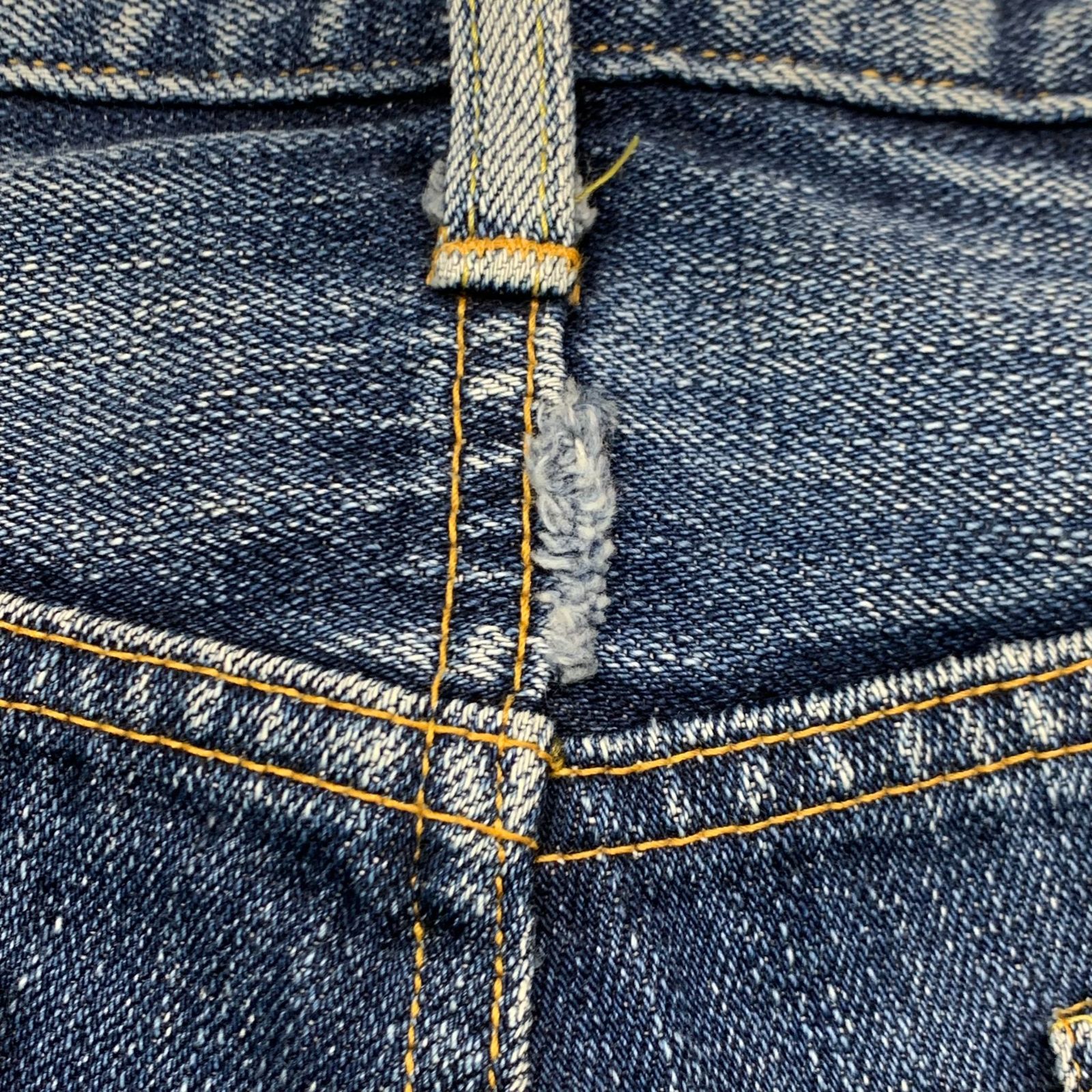 TEDMAN DEVIL参号 ヒップペイント ジーンズ テッドマン レッドデビル