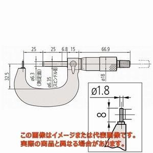 3営業日で発送 ミツトヨ 棒球面マイクロメーター 115-302