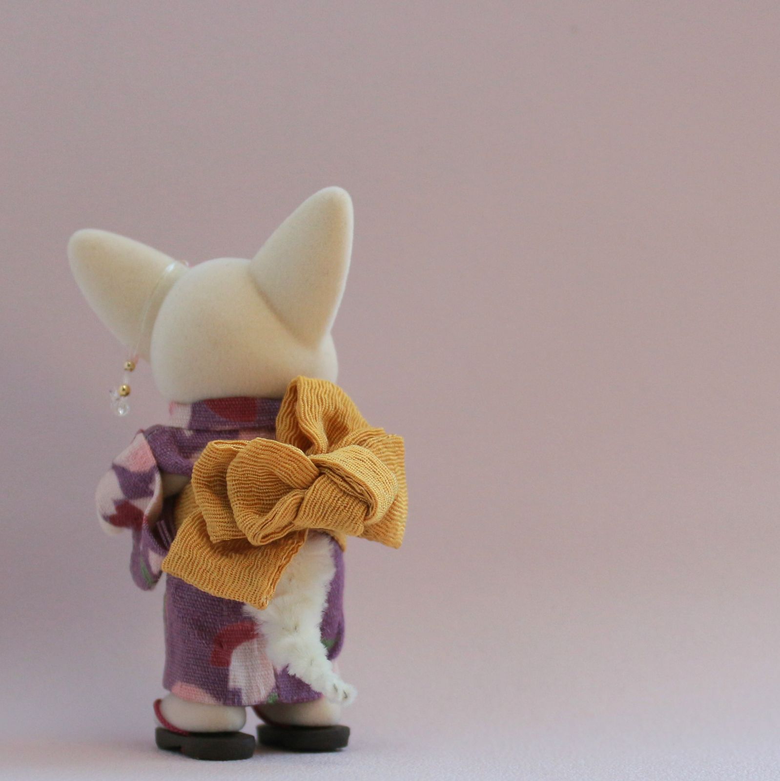 ハンドメイド シルバニア 着物 サテツ ひな祭り着物 シルバニア