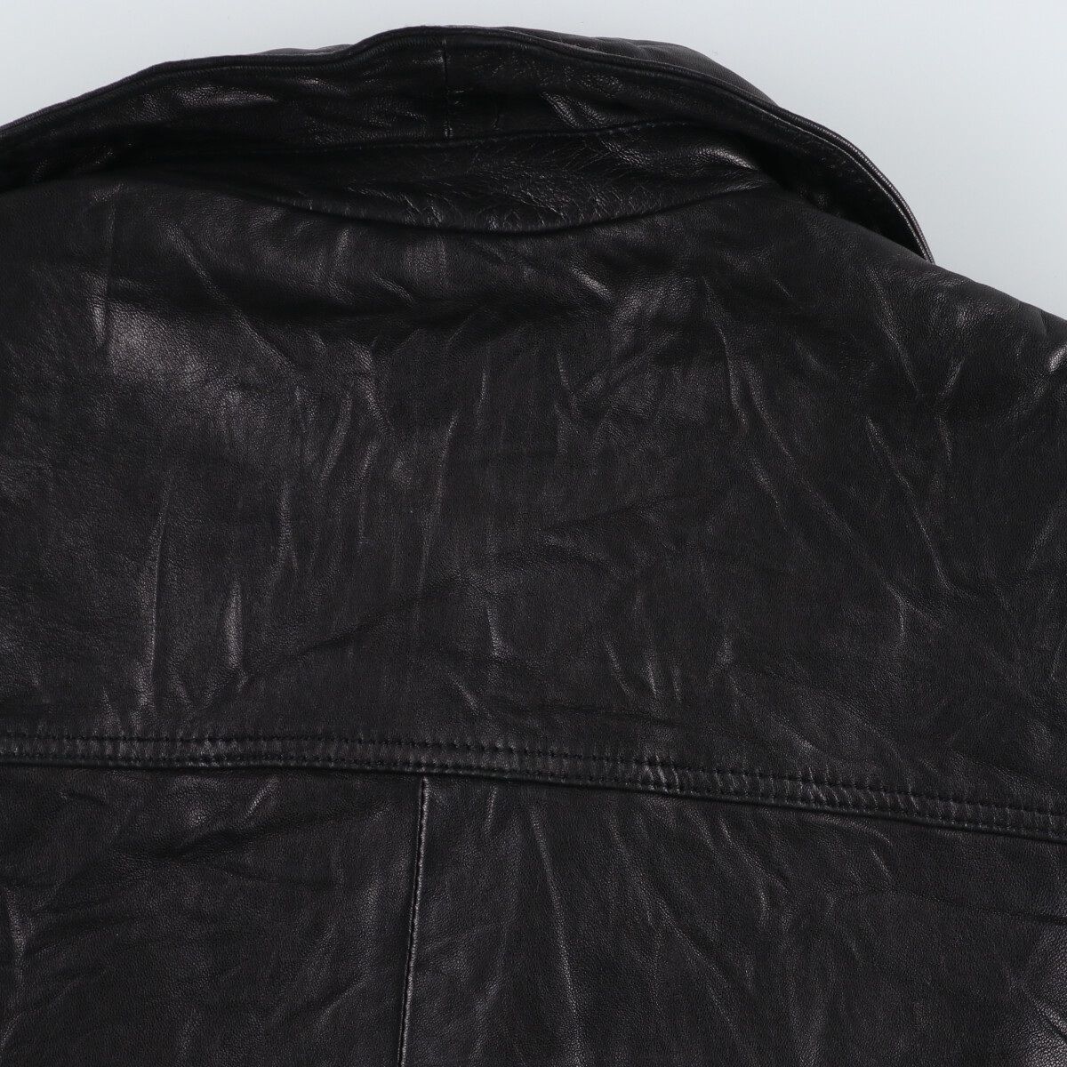 古着 00年代 カルバンクライン Calvin klein レザーブルゾンタイプ  