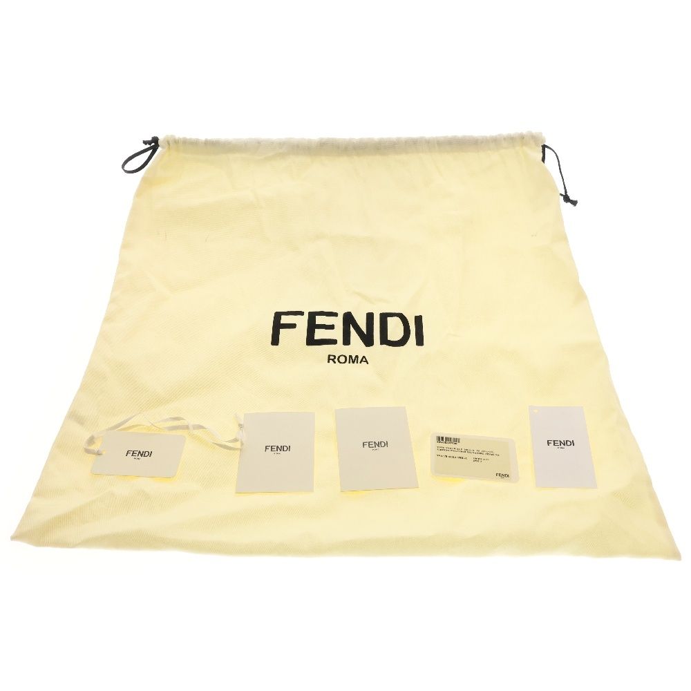 FENDI　ズッカ柄 FENDI (フェンディ) ズッカ総柄2wayハンドバッグ グレー