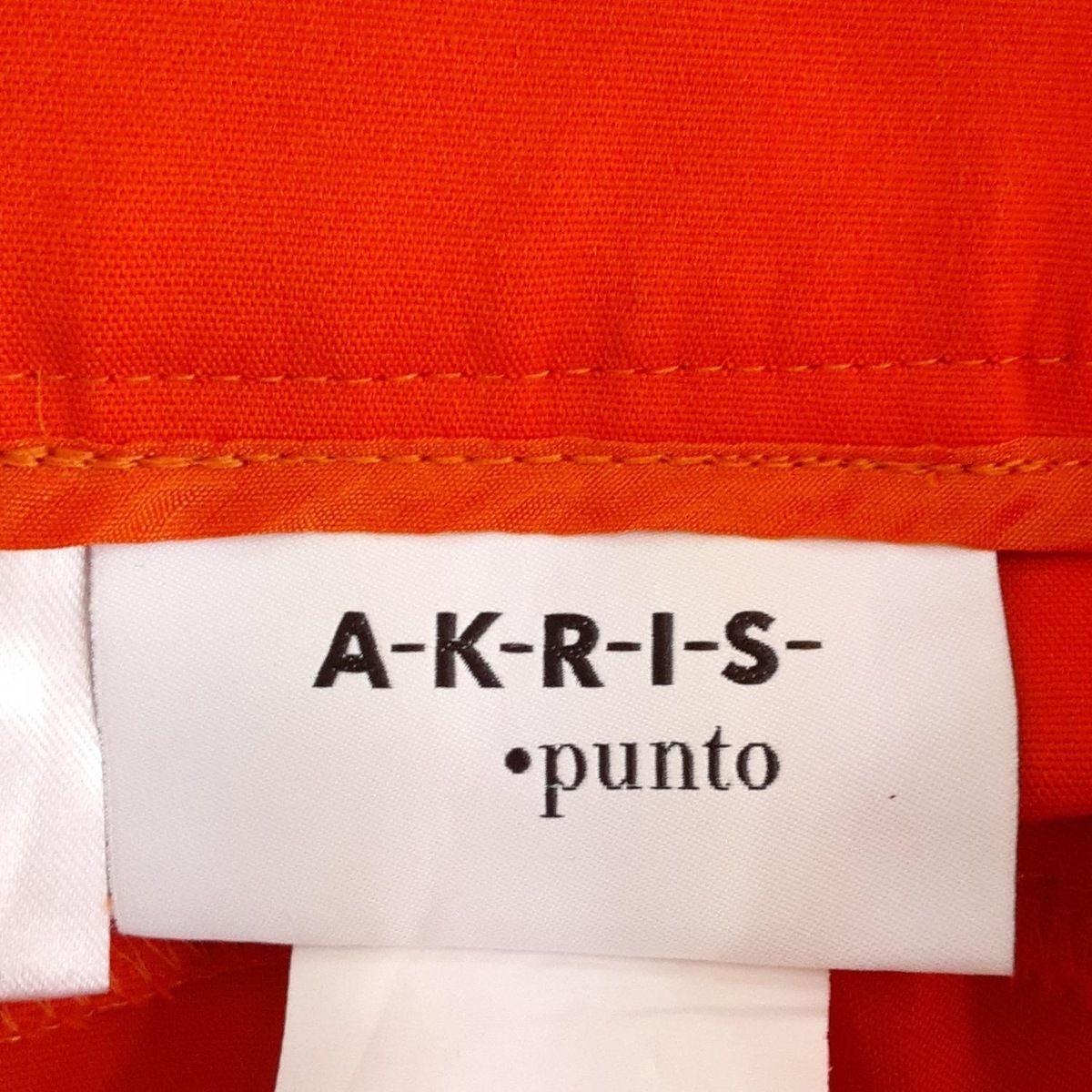 AKRIS アクリス パンツ サイズIT44 レディース - オレンジ フルレングス DECORATOM_COM_BR