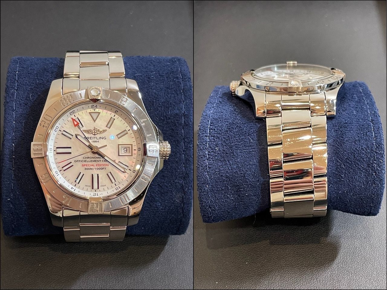 美品 ブライトリング BREITLING A32390 楽天市場】【中古】ブライトリング（BREITLING）アベンジャーII