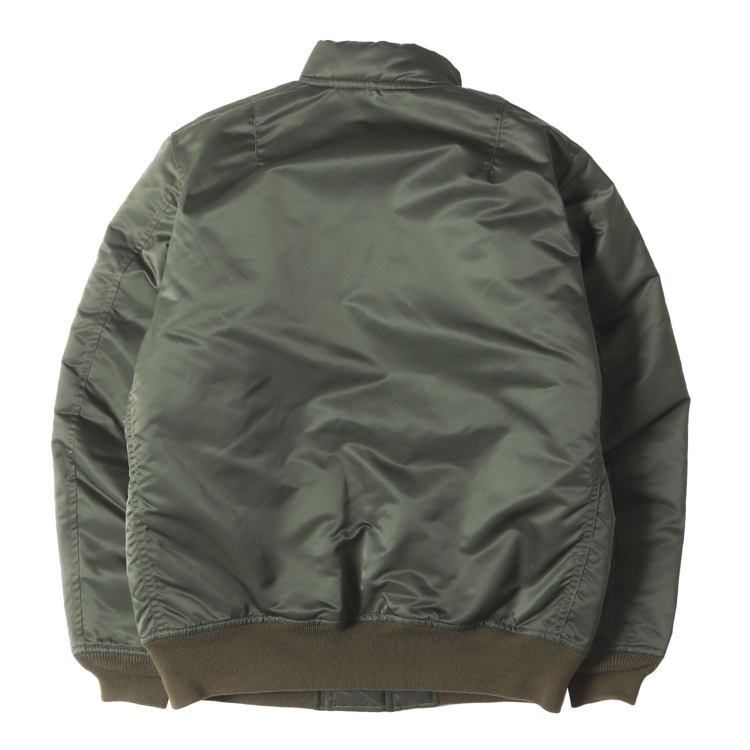 BEDWIN ベドウィン ジャケット オリーブ サイズ 2 スタンド MA-1 ボンバージャケット MA-1 JKT DUFFY アウター ブルゾン ジャンパー 上着 メンズ