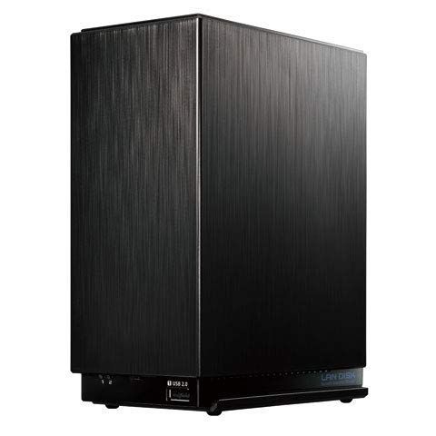 IODATA HDL2-AAX16 デュアルコアCPU搭載 ネットワーク接続ハードディスク (NAS) 2ドライブモデル 16TB