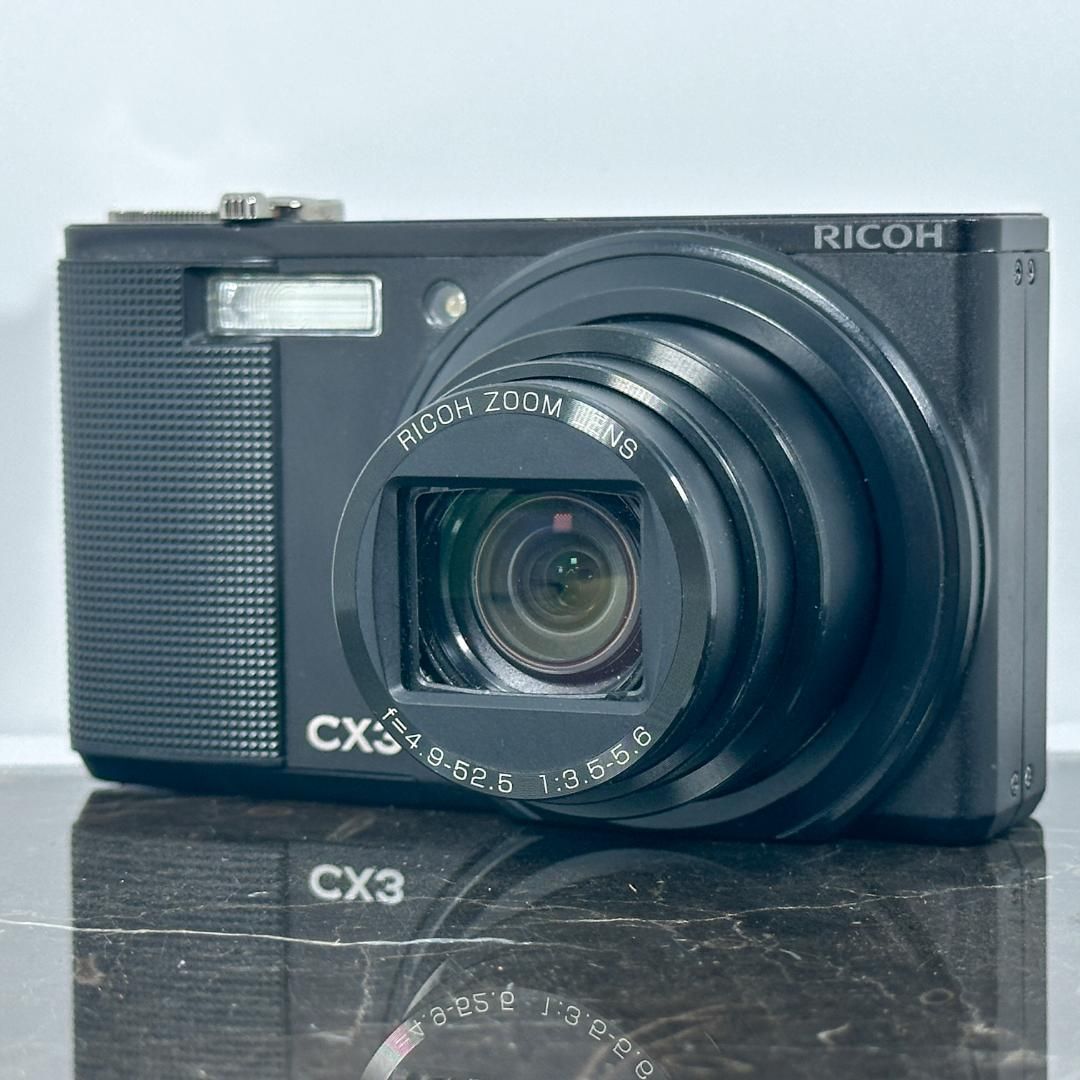 RICOH CX3 ブラック CX3BK リコー デジタルカメラ コンパクト