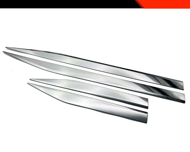 ABS製ドアエッジガード＆装飾パーツ 4枚セット