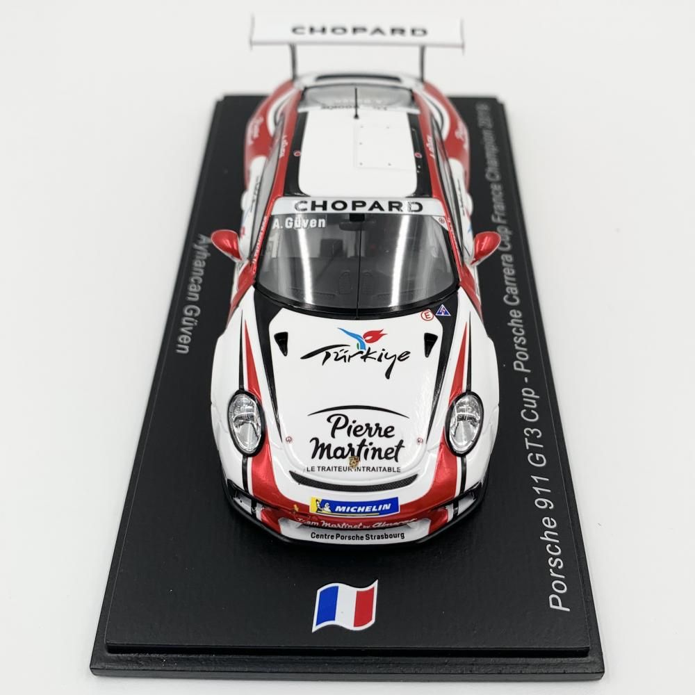 【中古】開封 スパークモデル 1/43 Porsche Carrera Cup France ポルシェ カレラ カップ フランス No.1 Champion 2019 Ayhancan Guven[17]