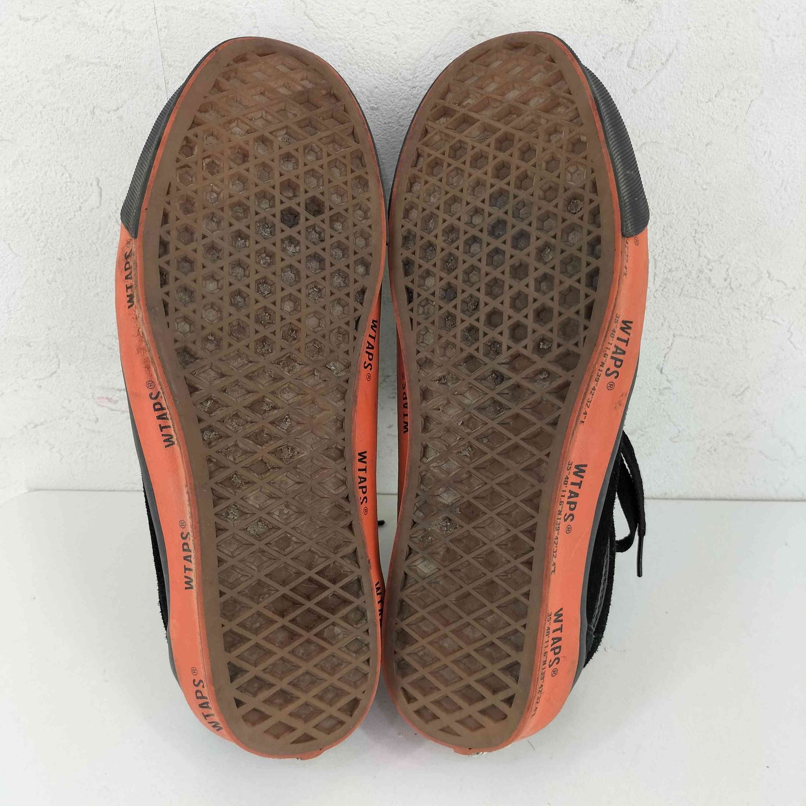 ダブルタップス WTAPS OG OLD SKOOL LX GPS BLACK ORANGE メンズ