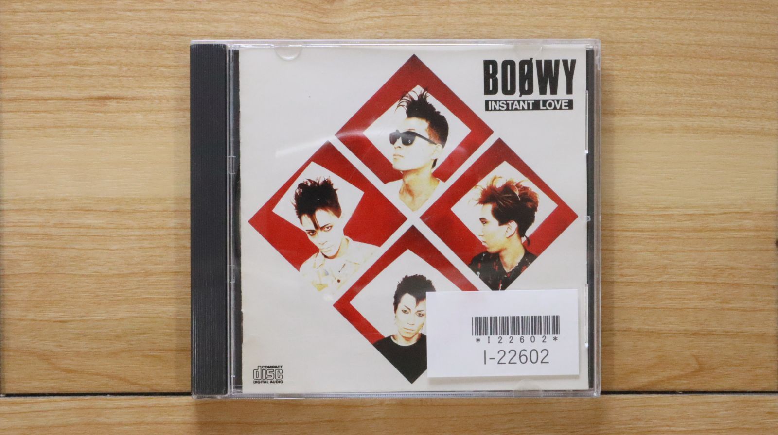 国内盤CD☆ボウイ /BOOWY □ INSTANT LOVE 【32JC116/4988008311235