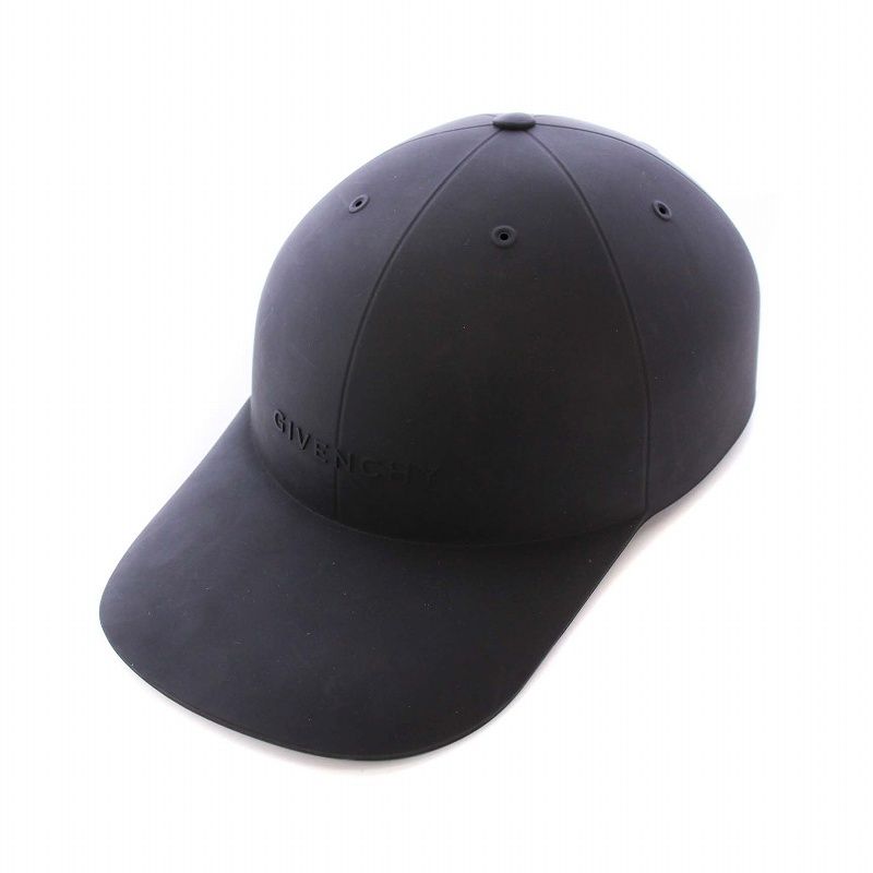 ジバンシィ GIVENCHY ブランドロゴモールドラバーキャップ