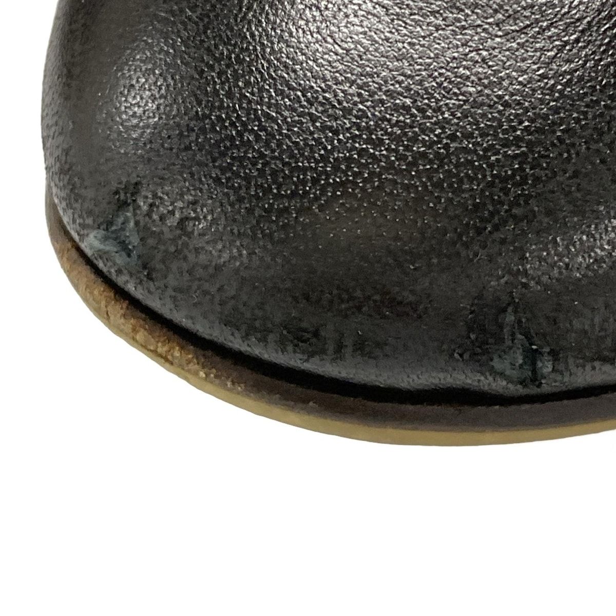 CHANEL シャネル フラットシューズ 35 1|2 C レディース - G02819 ベージュ×黒 アウトソール張替済 ラムスキン WWW_OLIVIERBERNSTEIN_COM