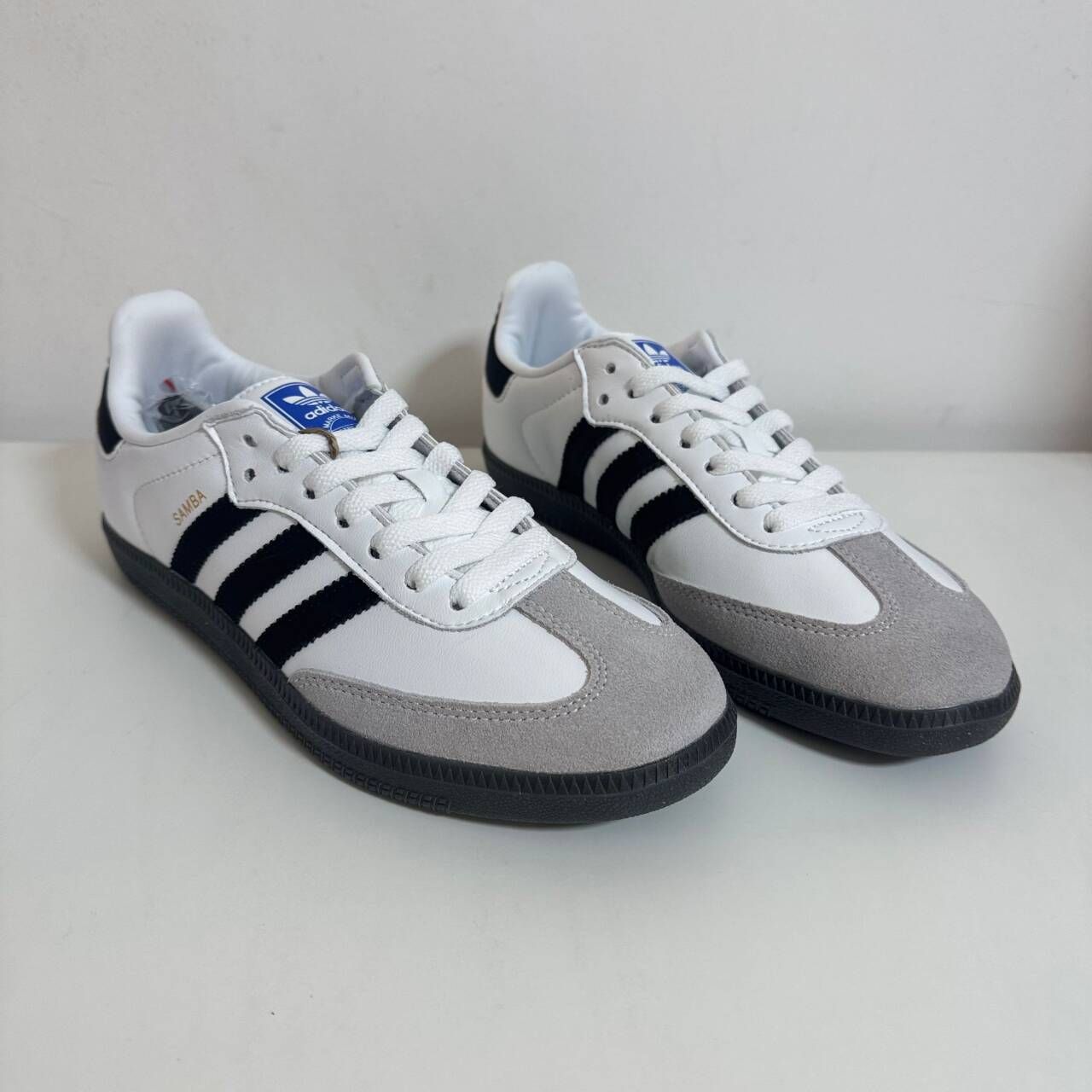 adidas SAMBA スニーカー ホワイト/ブラック/グレー サンバ adidas 【並行輸入品】 SAMBA OG アディダス サンバ メンズ