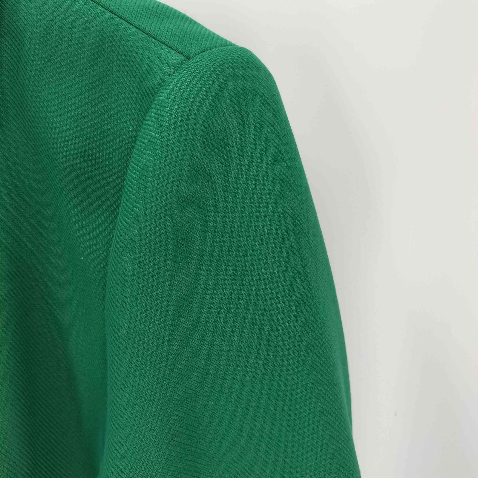 ZARA ザラ　ボタン留めテーラードコート　グリーン ザラ ZARA ボタン留めテーラードコート レディース import：XL
